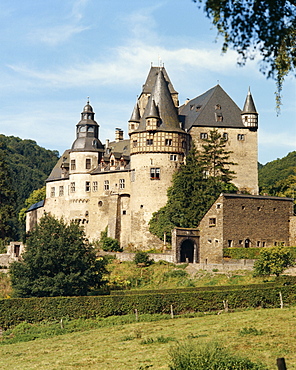 Burresheim Castle, Rheinland Pfalz, Germany, Europe