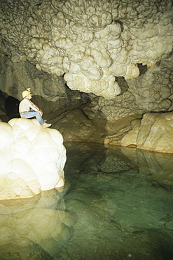 Lake of the Clouds, Carlsbad Caverns National Park, UNESCO World Heritage Site, New Mexico, United States of America, North America