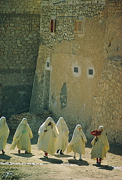 Group of women, Algeria, North Africa, Africa