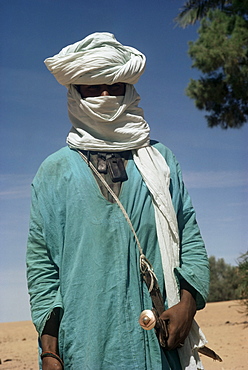 Tuareg man, Algeria, North Africa, Africa