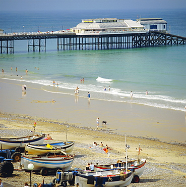 The Beach and Pier, Cromer, Norfolk, England, UK