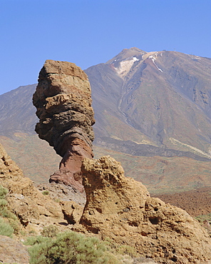 Mount Teide from Los Roques, Tenerife, Canary Islands, Spain