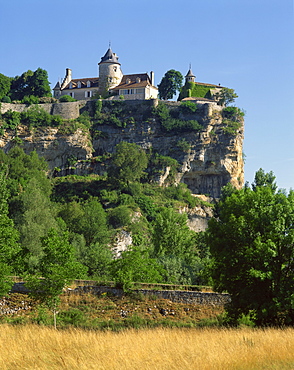 Chateau, Lacave, Lot, Midi Pyrenees, France, Europe