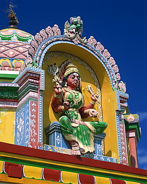 The Indian Colosse Temple, Champ-Borne, Reunion Islands, Africa