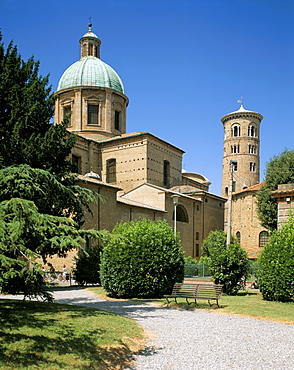 Cathedral, Ravenna, UNESCO World Heritage Site, Emilia-Romagna, Italy, Europe