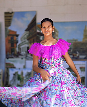 Dancer, Cartagena, Colombia, South America