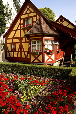 Meersburg old town, Bodensee, Baden-Wurttemberg, Germany, Europe