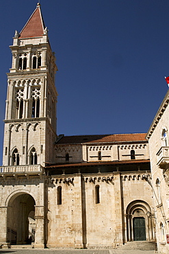 St. Lawrence cathedral, Trogir, Dalmatia, Croatia, Europe