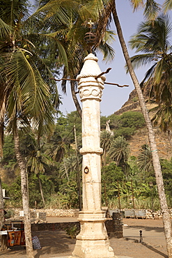 Pillory, Cidade Velha, Santiago, Cape Verde Islands, Africa