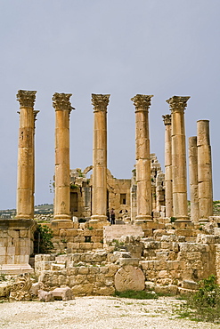 Artemis temple, Jerash, Jordan, Middle East