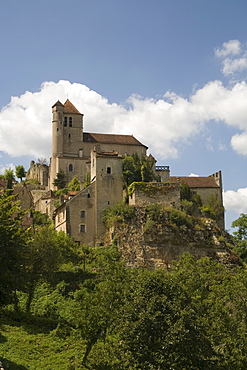 St. Cirq-Lapopie, Lot, France, Europe