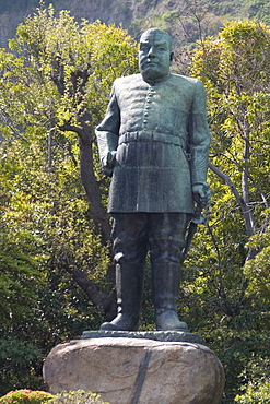 Saigo Takamori statue, Kagoshima, Kyushu, Japan, Asia