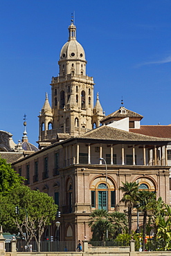 Cathedral and Episcopal Palace, Murcia, Spain, Europe