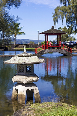 Liliuokalani Gardens, Hilo, Hawaii island (Big Island), Hawaii, United States of America, Pacific