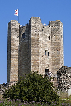 Conisbrough castle, South Yorkshire, Yorkshire, England, United Kingdom, Europe