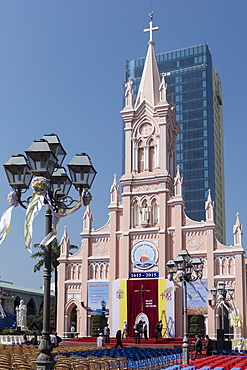 Cathedral, Danang, Vietnam, Indochina, Southeast Asia, Asia