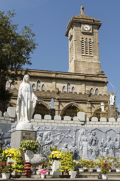 Cathedral, Nha Trang, Vietnam, Indochina, Southeast Asia, Asia