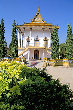 The Silver Pagoda, Royal Palace, Phnom Penh, Cambodia, Indochina, Southeast Asia, Asia