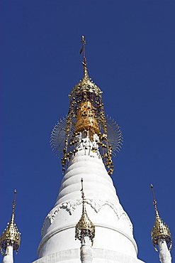 Kakku Buddhist Ruins, said to contain over two thousand brick and laterite stupas, legend holds that the first stupas were erected in the 12th century by Alaungsithu, King of Bagan (Pagan), Shan State, Myanmar (Burma), Asia