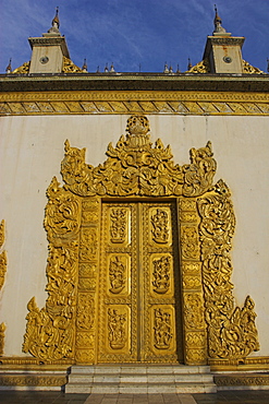 Atumashi Kyaung (Incomparable Monastery) orginally built by King Mindun in 1857, gutted by fire in 1880 and rebuilt by convict labour, Mandalay, Myanmar (Burma), Asia