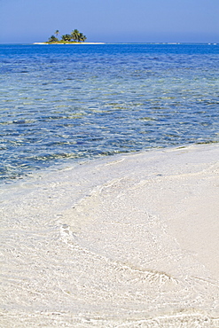 Beach, Silk Caye, Belize, Central America