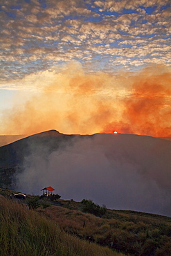 Santiago Crater, Park National Volcan Masaya, Masaya, Nicaragua, Central America