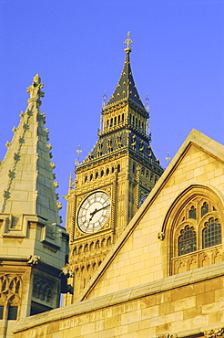 Big Ben, Houses of Parliament, Westminster, London, England, UK