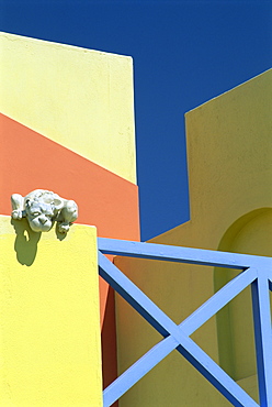 Detail of modern architecture, Swakopmund, Namibia, Africa