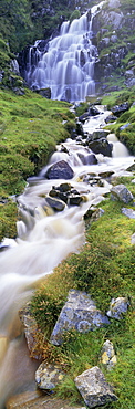 Waterfall near Uig, Isle of Lewis, Outer Hebrides, Scotland, United Kingdom, Europe