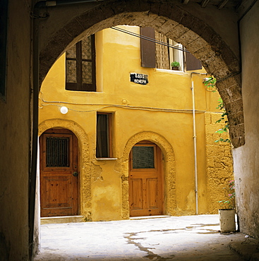 Venetian architecture, Xania, island of Crete, Greek Islands, Greece, Europe