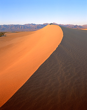 Sand dunes, Death Valley National Monument, California, United States of America, North America