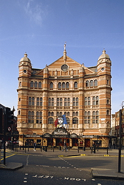 The Palace Theatre, showing the musical Les Miserables, Cambridge Circus, London, England, United Kingdom, Europe