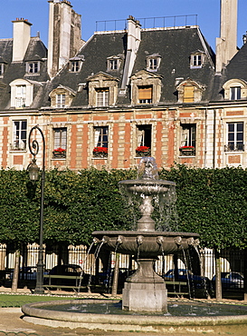 Place des Vosges, Paris, France, Europe