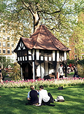 Soho Square, Soho, London, England, United Kingdom, Europe