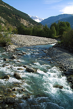 France, Savoie, River Arc & Massif de la Vanoise