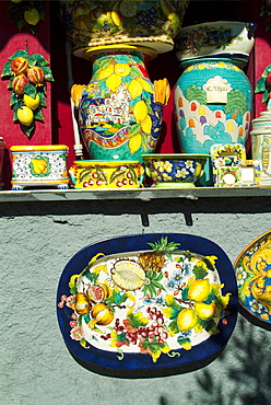 Italy, Campania, Ravello pottery