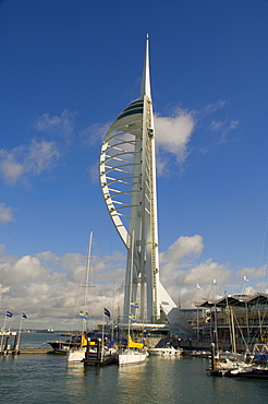 Spinnaker Tower, Portsmouth, Hampshire, England, United Kingdom, Europe