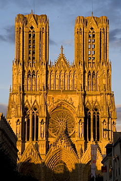 Cathedral, UNESCO World Heritage Site, Reims, Haute Marne, France, Europe