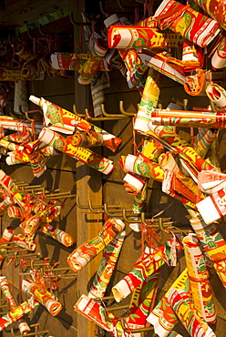 Wishing scrolls, Lam Tsuen, New Territories, Hong Kong, China, Asia