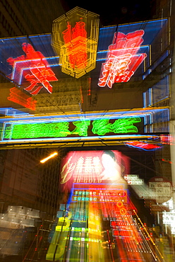 Nightlife, Mongkok street market, Kowloon, Hong Kong, China, Asia