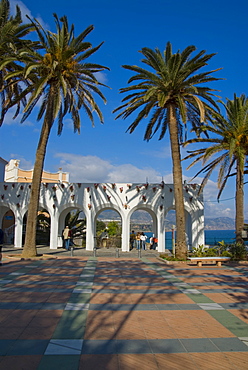 Balcon de Europa, Nerja, Costa del Sol, Andalucia (Andalusia), Spain, Europe