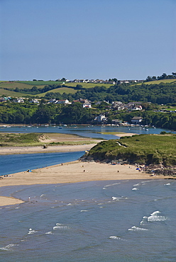 Avon estuary, Bigbury on Sea, South Hams, Devon, England, United Kingdom, Europe