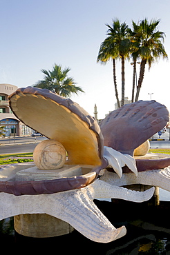 Pearl Monument, Ras Al Khaimah, United Arab Emirates, Middle East