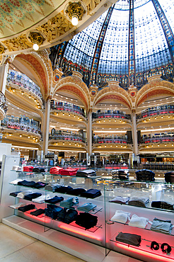 Galeries Lafayettes, Paris, France, Europe