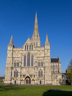 Salisbury Cathedral, Salisbury, Wiltshire, England, United Kingdom, Europe