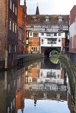 Lincoln High Bridge (Glory Hole), Lincoln, Lincolnshire, England, United Kingdom, Europe