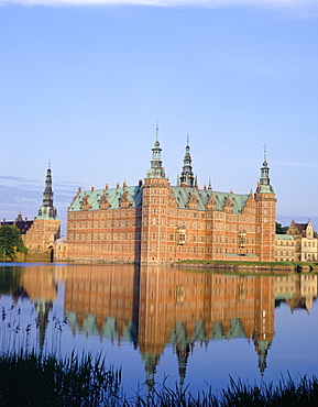 Schloss Frederiksborg, Copenhagen, Denmark, Scandinavia, Europe