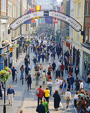 Carnaby Street, London, England, UK