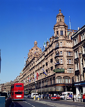 Harrods, Knightsbridge, London, England, United Kingdom, Europe