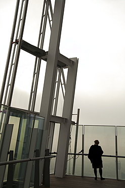 Viewing gallery on the 72nd floor of the Shard, London Bridge, London, England, United Kingdom, Europe